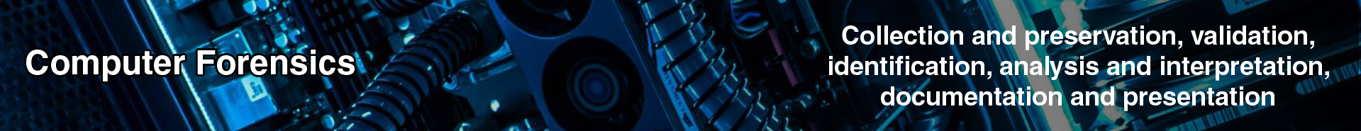 Computer forensic banner