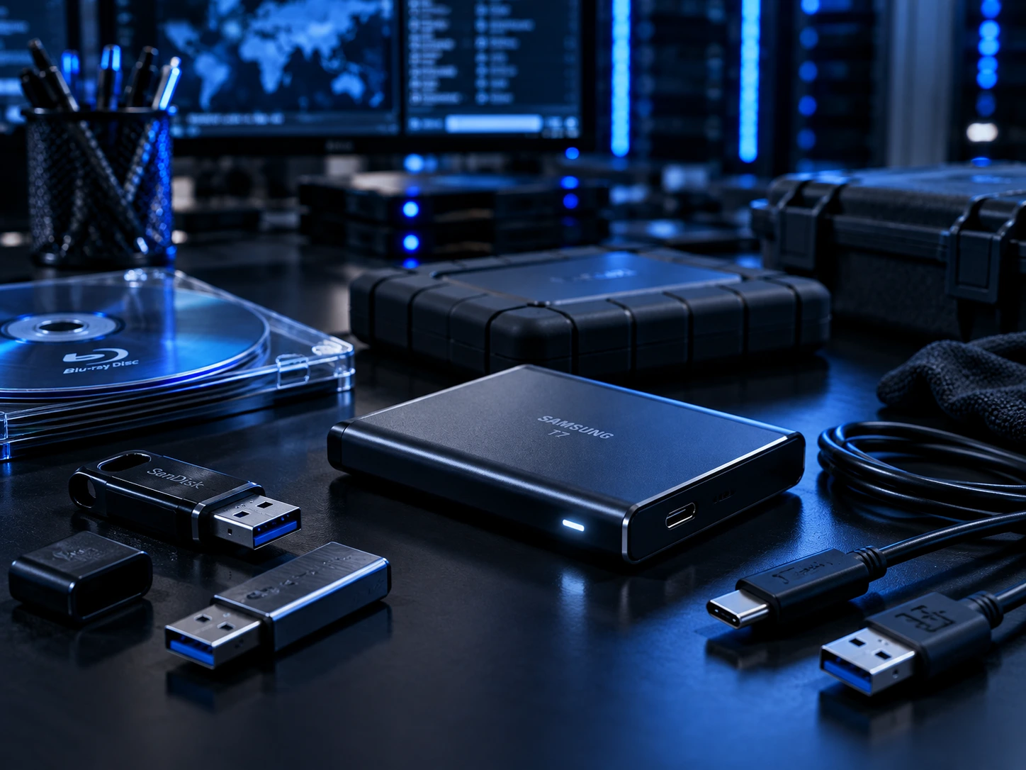 External storage and USB devices