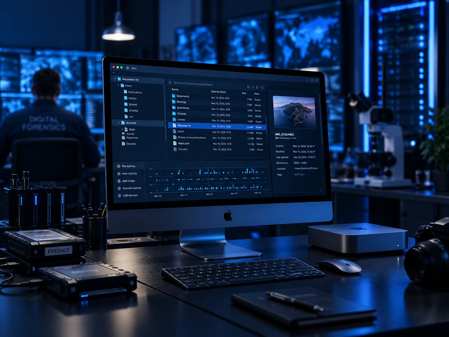 Mac computer forensic workstation