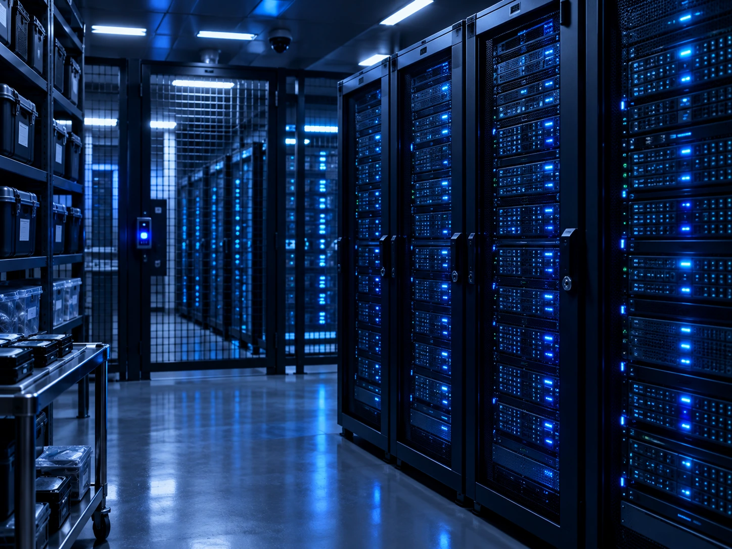 Secure data centre storage environment